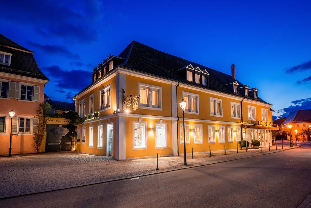 Hotel Adler Post Schwetzingen Exterior foto